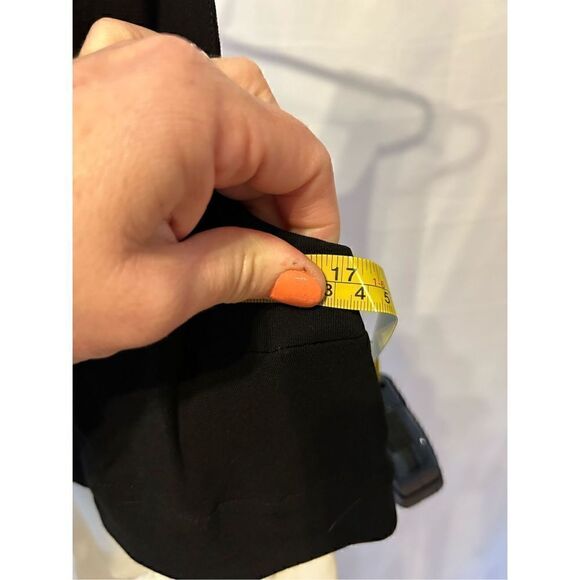 ALC Dip Dye Cutout Midi Dress Black Off White 2014 Large Sleeveless Silk - Picture 9 of 13